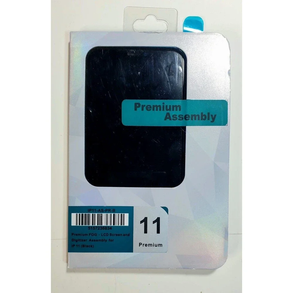 iPhone 11 Black LCD Digitizer Assembly Premium FOG Open Box Tested Display